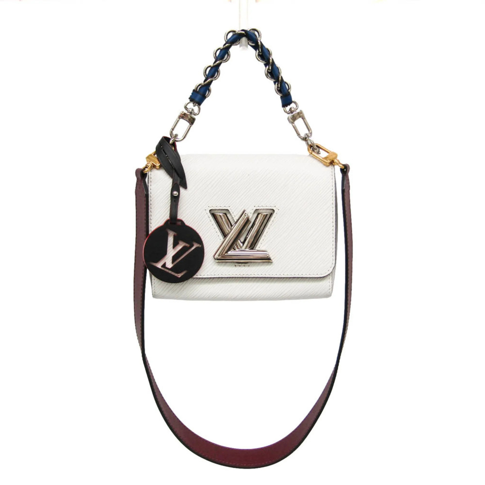 Louis Vuitton Epi Twist PM Women's Handbag White